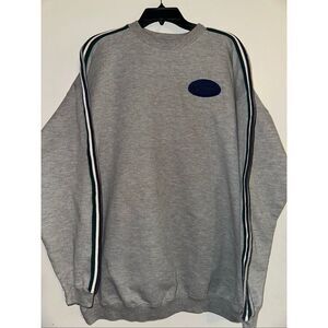 Vintage The Greenbrier Resort White Grey Crewneck Sweater West Virginia Sulpher